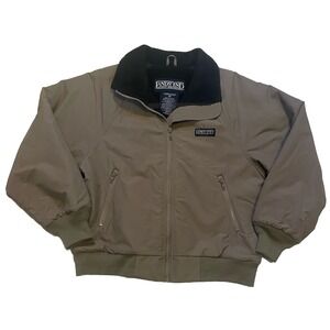 Vtg Lands End The Squall  Brown Fleece Lined Jacket Women's Sz XS Petite 4